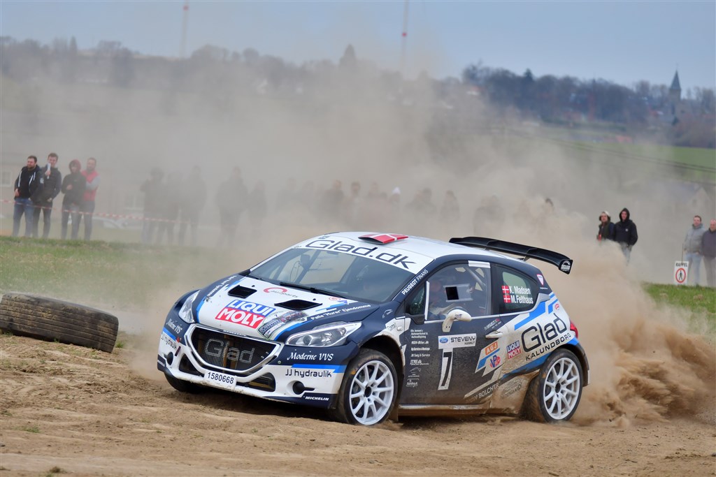 En general andenplads blev resultatet for Kenneth Madsen og Mette Felthaus i Rallye de Hannut.
(Foto: Jérôme Deskeuvre)